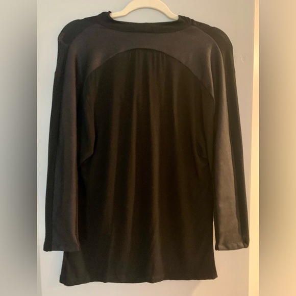 Kut From The Cloth Black Cowl Neck Top - Picture 3 of 3